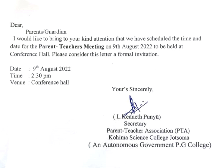 PTA Meeting